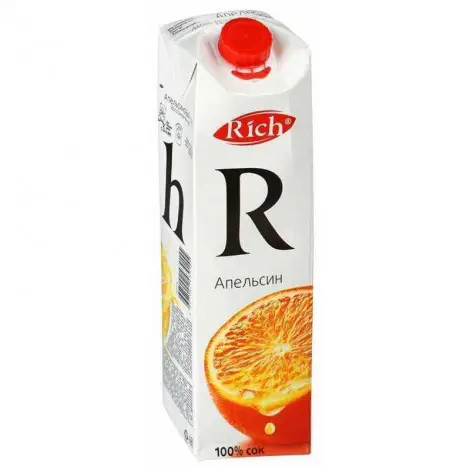 Рич Апельсин 1,0 L (Сок)